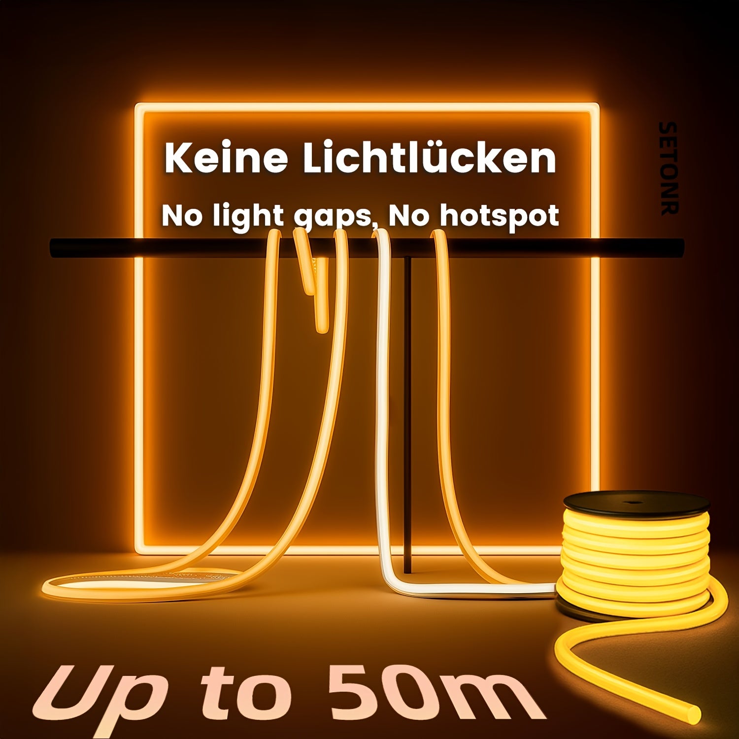 SETONR SilicoStrip – Vodoodolné dekoratívne LED osvetlenie