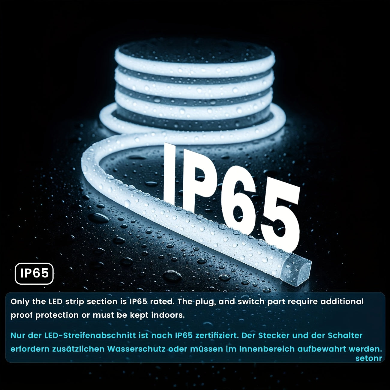 SETONR SilicoStrip – Vodoodolné dekoratívne LED osvetlenie